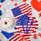 175 PCS USA Flag Party Tableware Set – Plates, Cups, Napkins, Utensils for 25 Guests – 4th of July & Patriotic Events